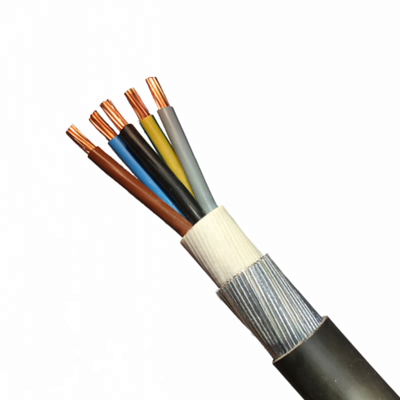 LV CU/PVC/SWA günstige preis erdung 70 mm 50 mm 10 mm 5 core swa kabel