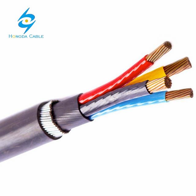 Tegangan rendah 16mm harga 4 inti kabel lapis baja dengan IEC 60502 Standar