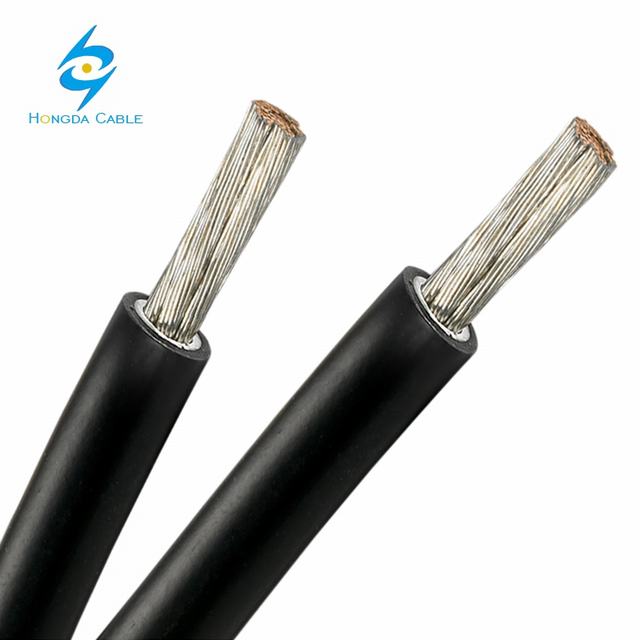 Low Voltage aluminum / copper flexible solar photovoltaic cable