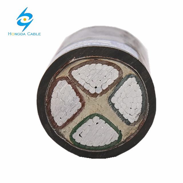 Low voltage 0.6/1kv underground cable stranded copper wire sizes for underground