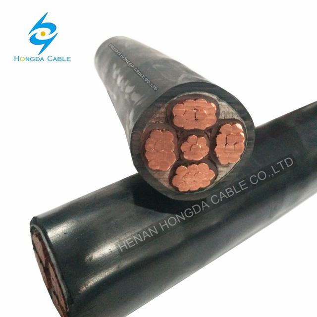 Baixo preço de tensão 25 35 50 70 95mm de cobre de tecido / cabo elétrico de alumínio