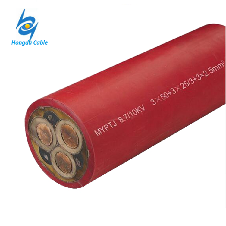 MYPTJ 6 / 10kV Rubber Insulated Metallic Screened Flexible Cable