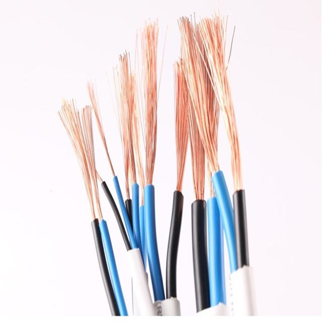 Multi-core flexible electrical control wire cable