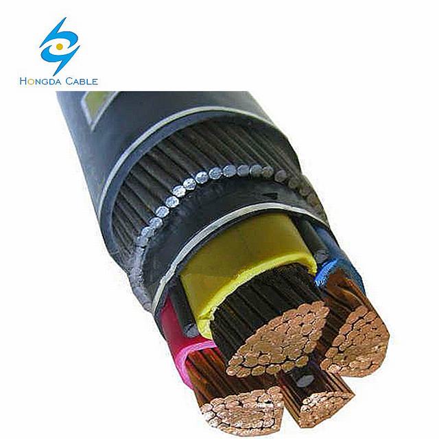 N2XRY Cable 5X10 MM2 4X120 MM2 Copper XLPE/PVC/SWA/PVC Control Cable