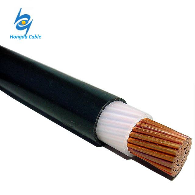 Isolation PE et Extérieur PVC Veste TTU câble 250mcm 500mcm 4/0AWG