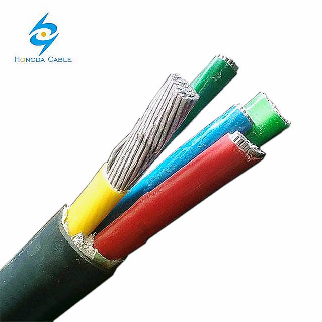 PVC-isoliertes Kabel Verdichteter Aluminiumleiter 35 mm