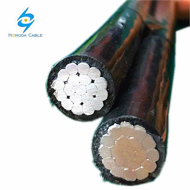 PVC Insulated Service Drop Overhead ABC Cable Self Contained Insulated Wire 1x70