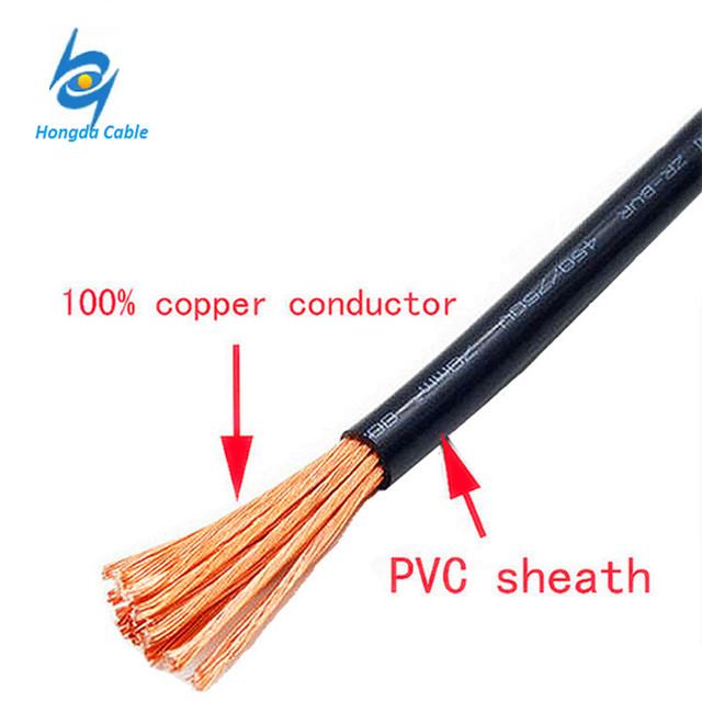 PVC 절연 Multi Strand Single Core 동 Electrical Cables 급 5 Tri-별점하나는 & # Cable