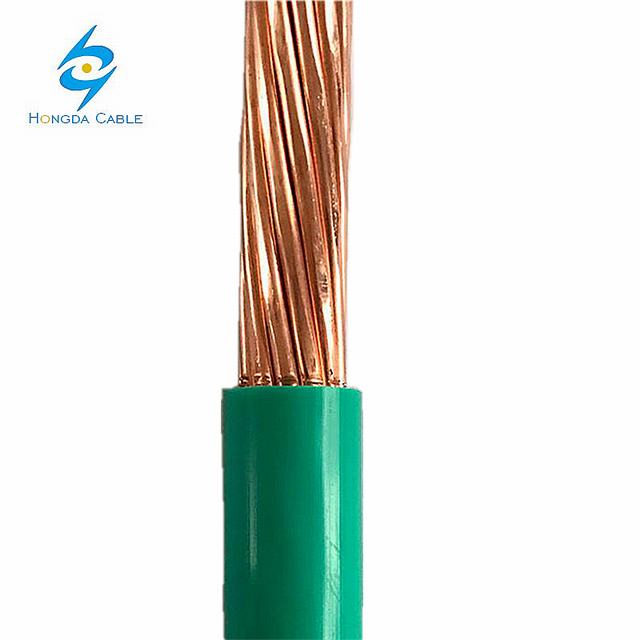 Fil de cuivre électrique enduit de PVC de câblage de maison de fil flexible 16mm 25mm 35mm 50mm 70mm