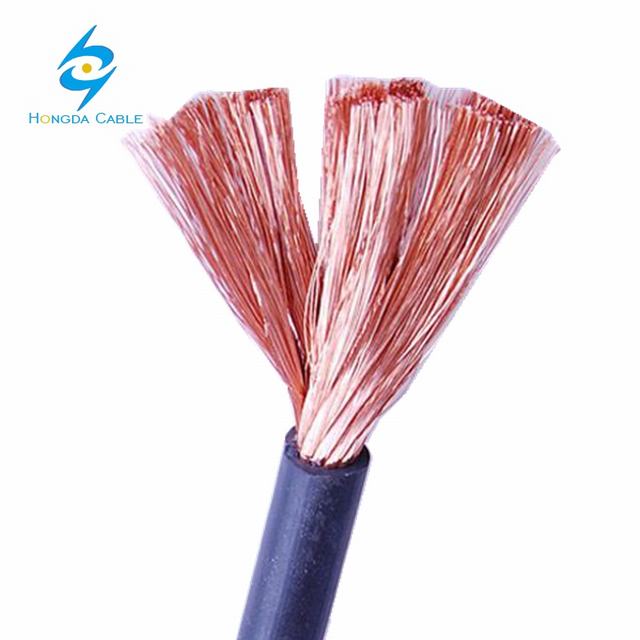 PVC or Polychloroprene Rubber Insulation Super Flexible Welding Cable