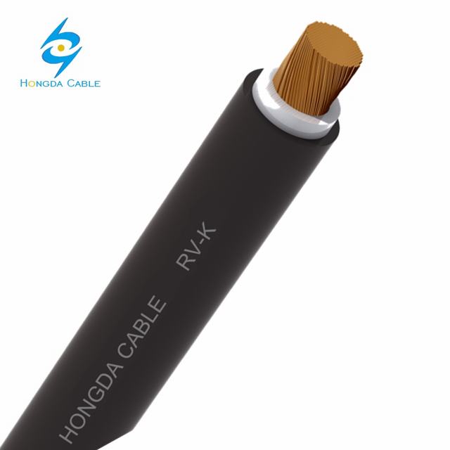 Plain annealed flexible copper conductor RV-K power cable