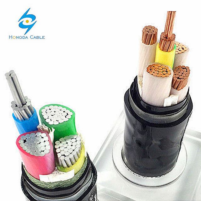Power Cable YJV22 0.6/1kV 240mm XLPE 4 Core Armoured Cable