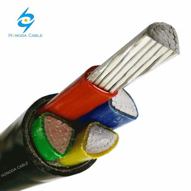 Câbles d'alimentation puissance 2 core 4mm2 câble cuivre types de câbles électriques souterrains