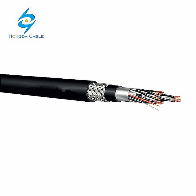SWB стальной проволоки Плетеный экранированный инструмент кабель бронированный CU/XLPE/SWB/ПВХ