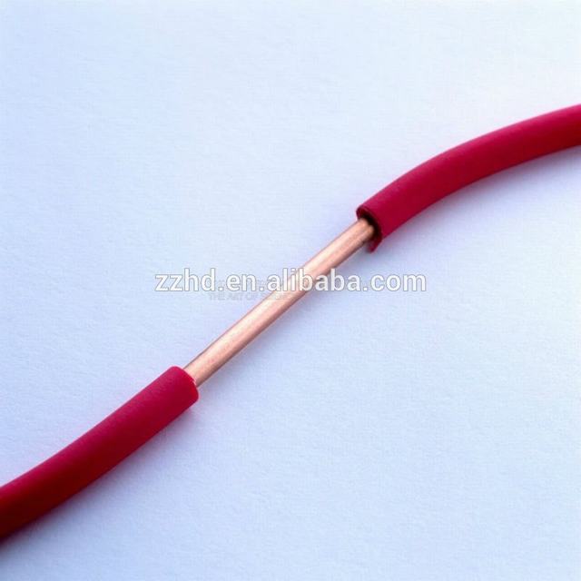 Single Core Copper Conductor PVC insulated Power Cable Nominal Cross Section Size 1.5 2.5 4 6 10 16 20 25 mm2