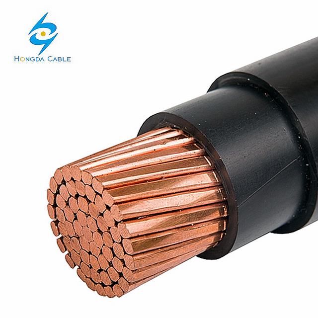 De un solo núcleo Cables de tierra de alambre de cobre Alambre de precios 120mm NYY Cable de alimentación