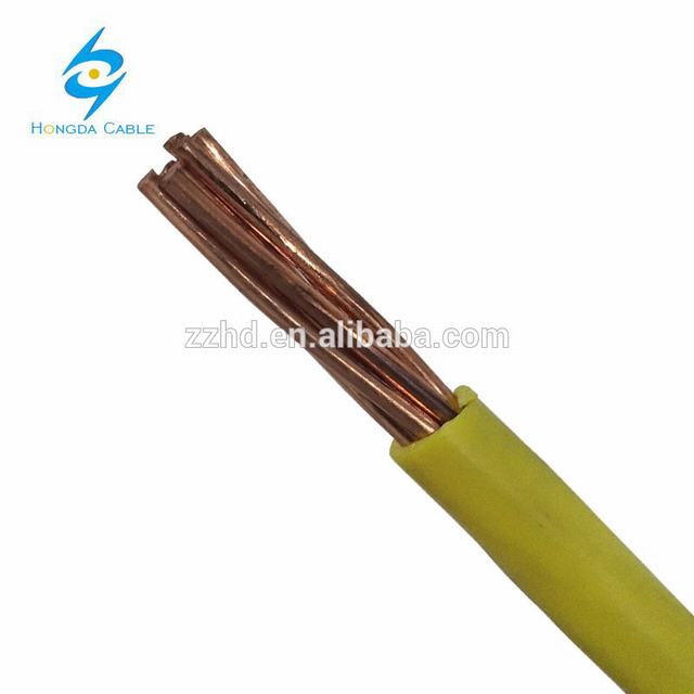 THW/TW 8 mm2 eléctrico Alambre de PVC alambre de cobre aislado el mercado de Filipinas