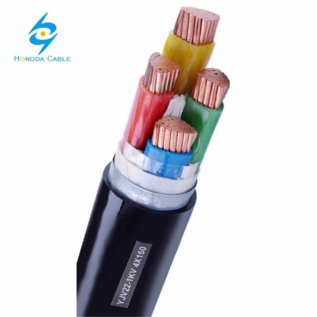 Top 10 in Africa and India market YJV 0.6/1kV XLPE Insulated PVC Sheath Power cable