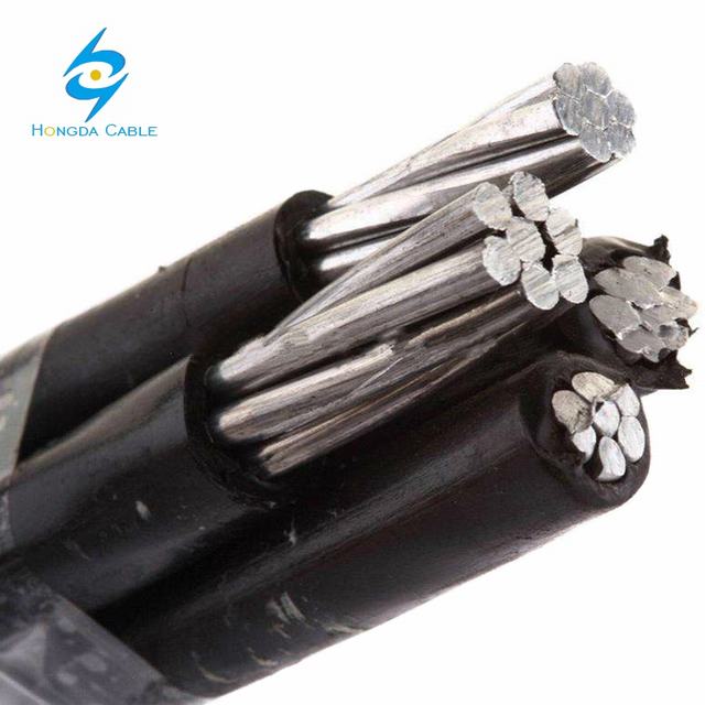 Triplex Aluminum Service Drop Cable TRITON Aluminium Triplex # 2/0
