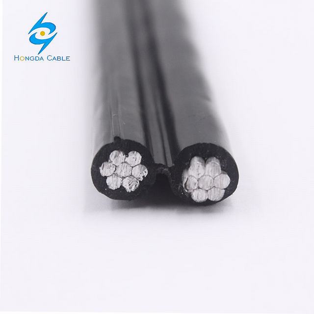 Twin Flat Cable  2*10 PVC  Covered Aluminum Cable