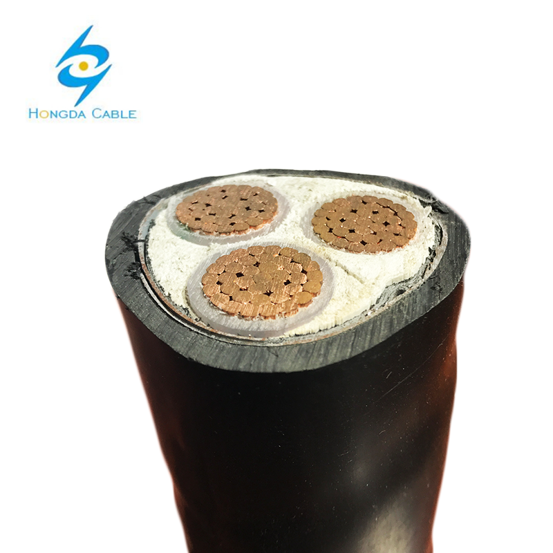 Подземный стальной ленты бронированный Электрический кабель питания