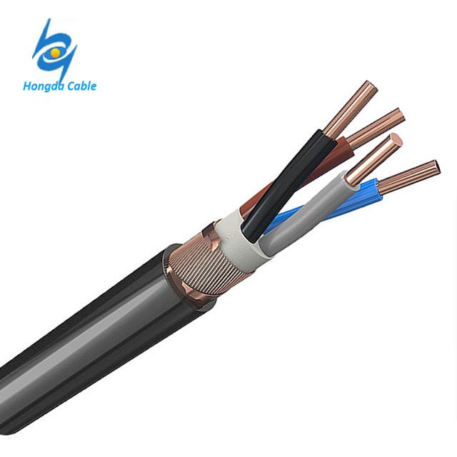 VDE NYCWY 0,6 / 1kv PVC-isoliertes Kabel 4x240 / 120mm2