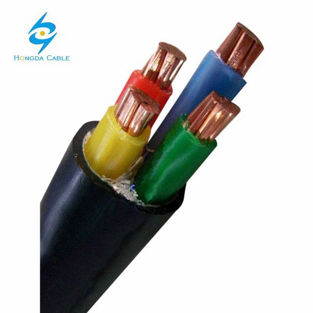 VV Kualitas Tinggi Multi-core Tegangan Rendah Berisolasi PVC PVC berselubung Kabel Listrik