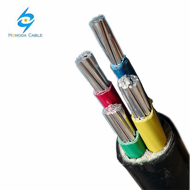 XLPE Insulated 4 Core 알루미늄 동 Cable Price