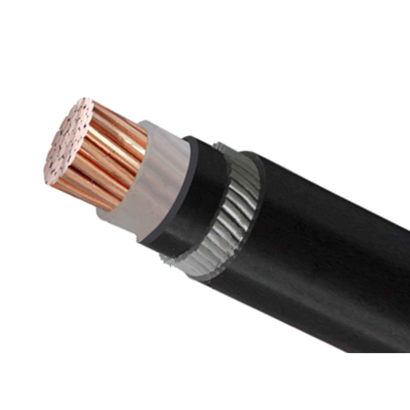 XLPE/PVC Kawat Baja Lapis Baja Tembaga Single Core Terdampar Kabel Listrik