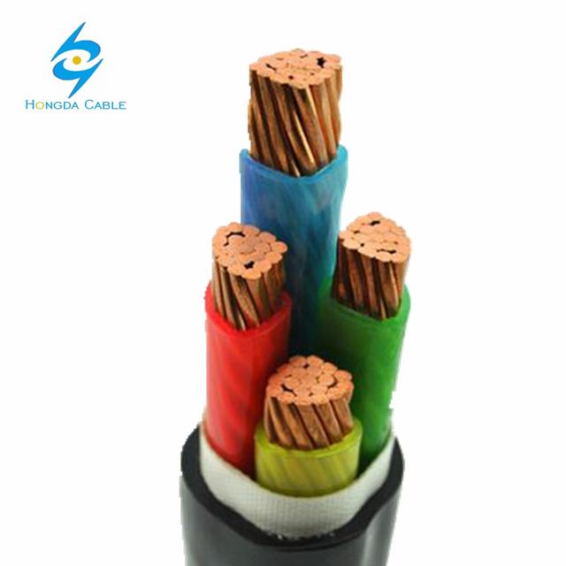 YJV 0.6/1KV 3*185 1*95mm2 XLPE koperen geleider elektrische kabel