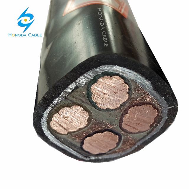 YVZ4V / NYBY 0.6/1 kV 150mm2 PVC Insulated Double Steel Tape Armoured, Multi-core Cables with Copper Conductor
