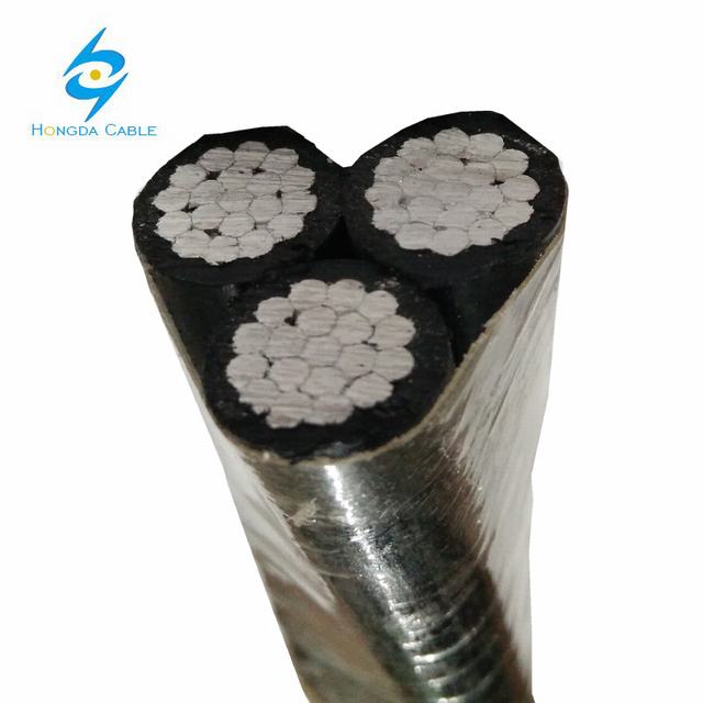 abc power cable aluminum conductor cable Polythene insulated self-supporting aerial cable