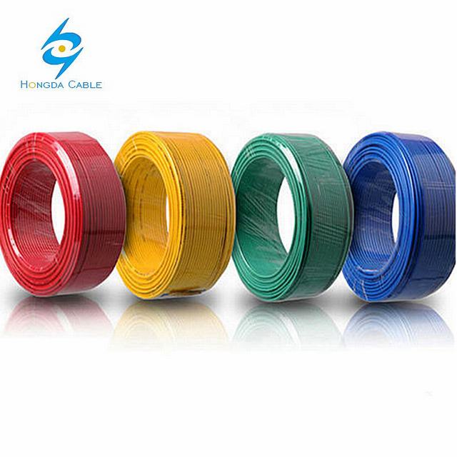 Chine exportation de fil électrique code couleur