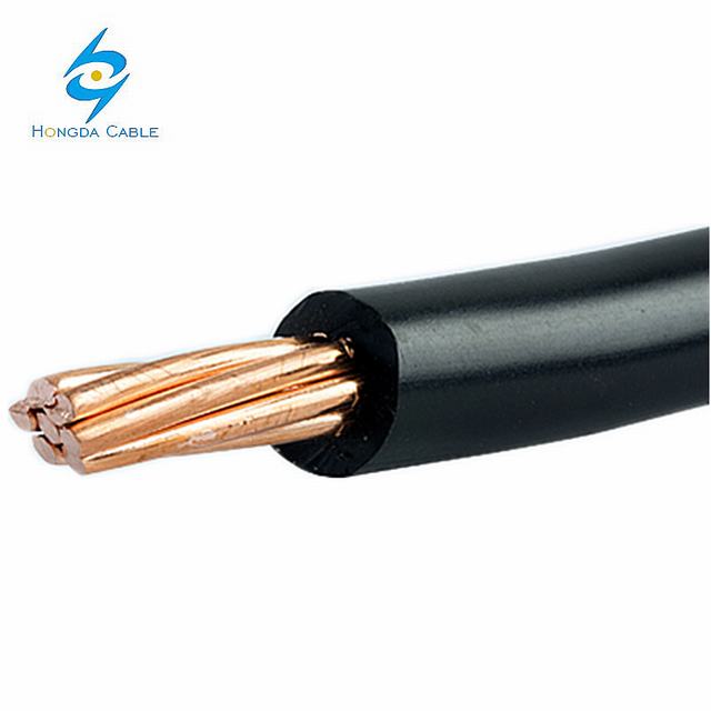 China venda quente American standard AWG THW 8 #, 10 #, 12 #, 14 de PVC de cobre bainha fornecedor fio