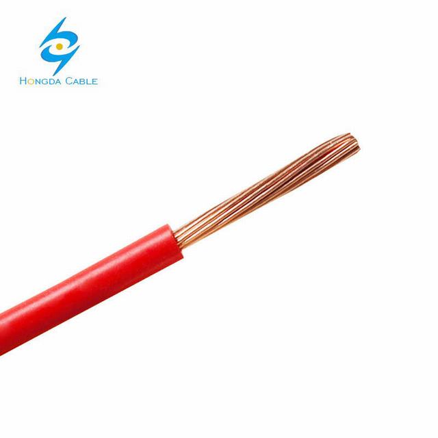 Conducto de PVC alambre de cobre aislado alambre eléctrico 1.5mm2 2.5mm2 4mm2