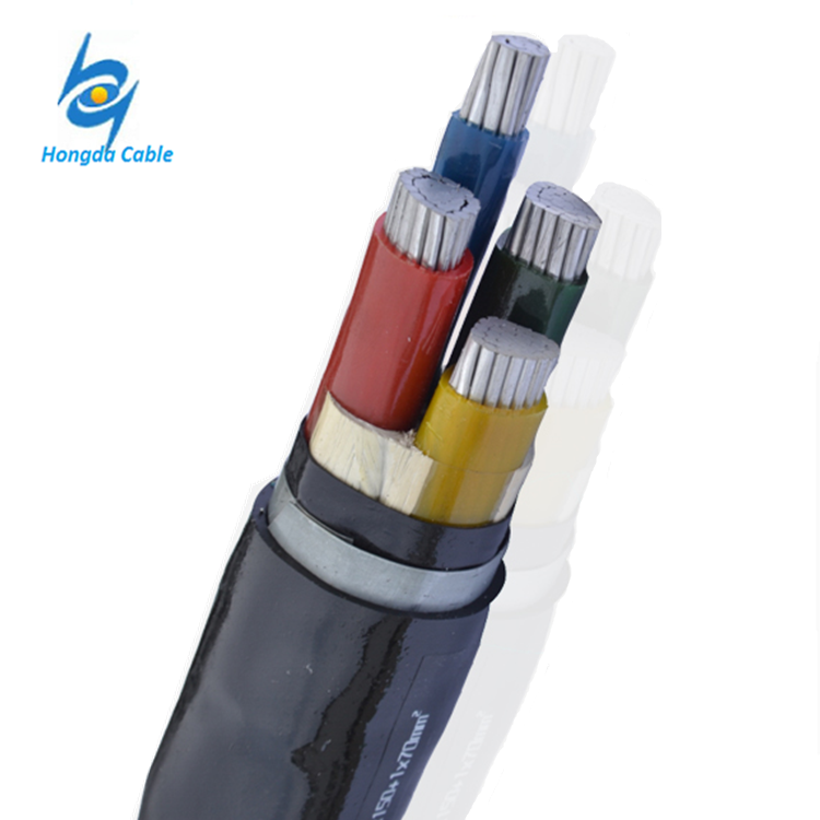 Koper/aluminium kabel soorten elektrische ondergrondse stroomkabels