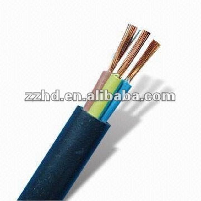 Conductor de cobre DIN VDE NYM-J NYM-O cable aislado pvc