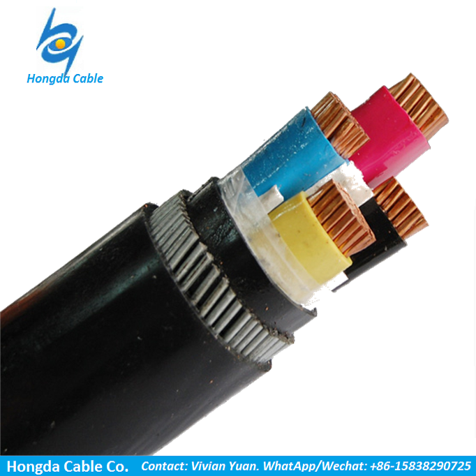 copper conductor steel wire armoured xlpe insulated electrical power cable