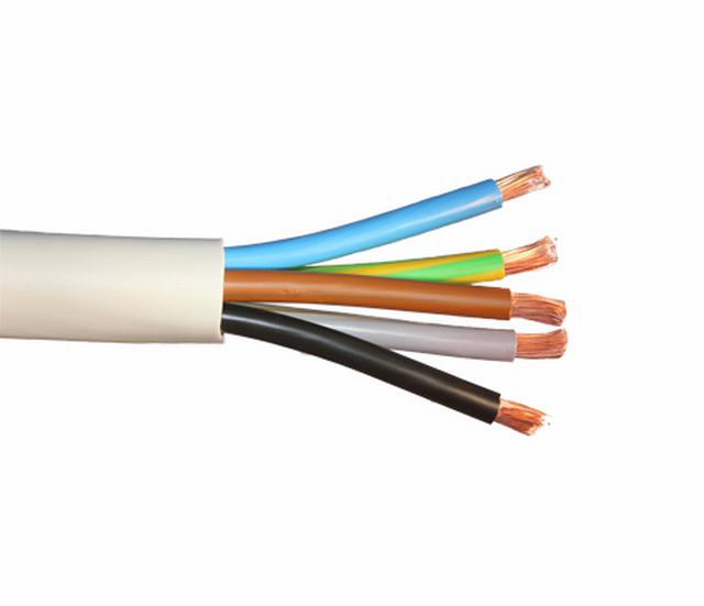 Cuivre multi de noyau de PVC de câble de commande de câble flexible
