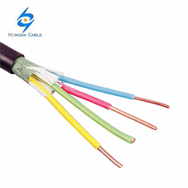 copper pvc electric copper cable nyy 4x4mm 4c electric cable