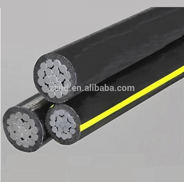 duplex electric wire aerial bundled abc overhead cable with reliable quality and good price