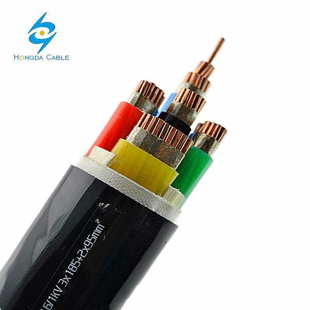 fire resistant flame retardant power cable cu shielded electrical cable
