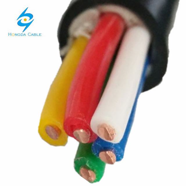 five cores flexible wire flexible conductor insulated wire