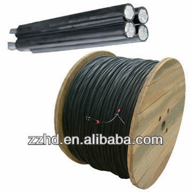 Câble ABC basse tension fournisseur professionnel/câble d'alimentation aérien