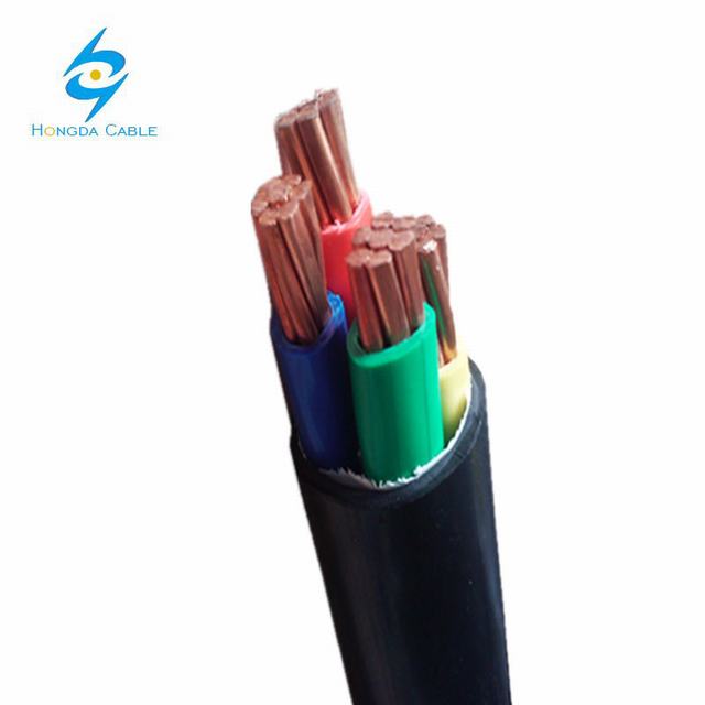 kabel tegangan rendah 16mm2 daya kabel xlpe / pvc terisolasi kabel tembaga / aluminium konduktor kabel 