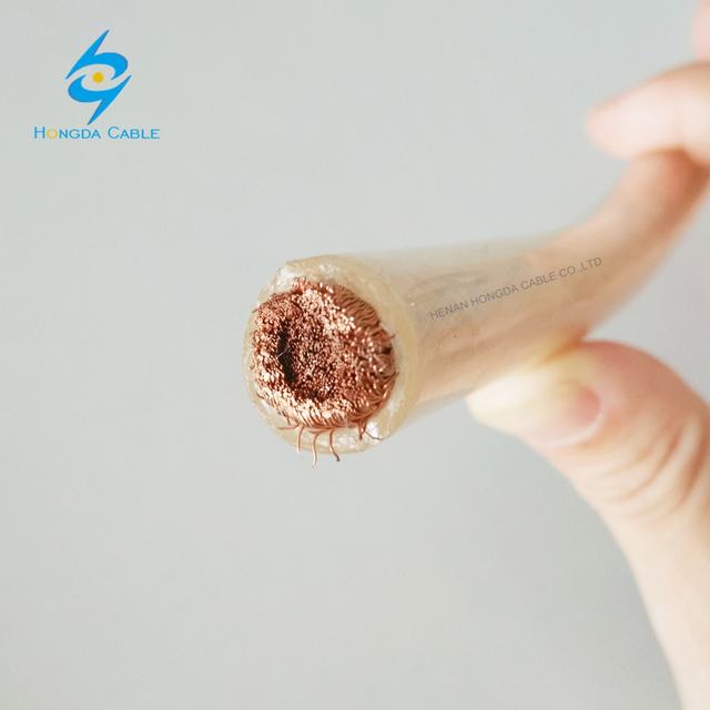 multi wire PVC transparent ESY copper conductor cable without screen