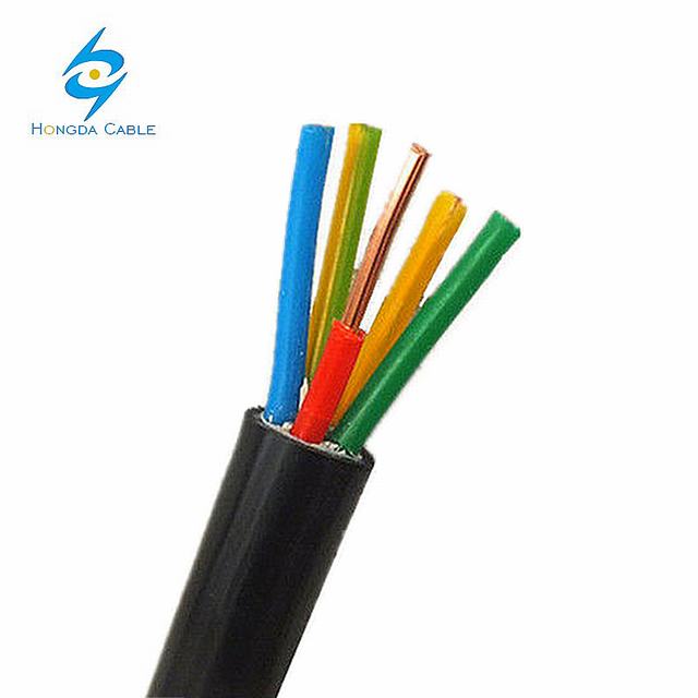 Nyy 6mm 5 core elektrische kabel kupfer material power gebäude kabel