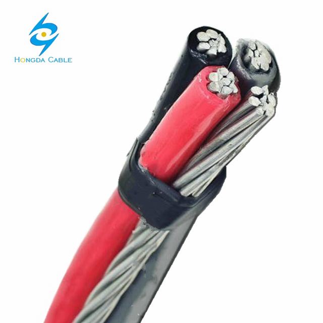 pe xlpe insulated aluminum conductor overhead Aerial Bundled Cables - ABC cable