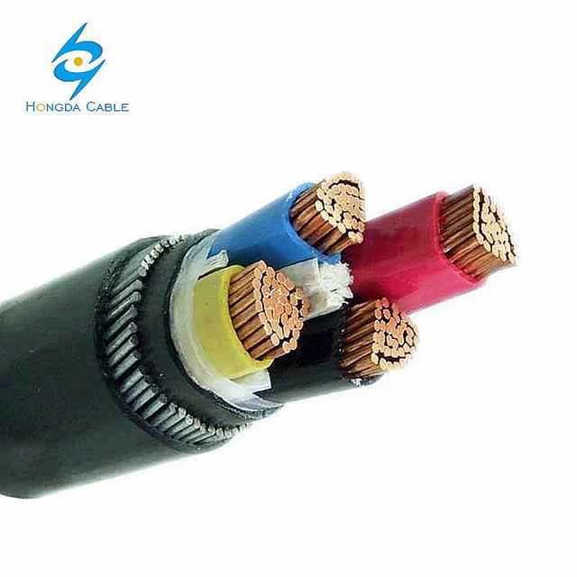 pvc terisolasi kabel untuk bahrain aluminium / tembaga kabel konduktor 