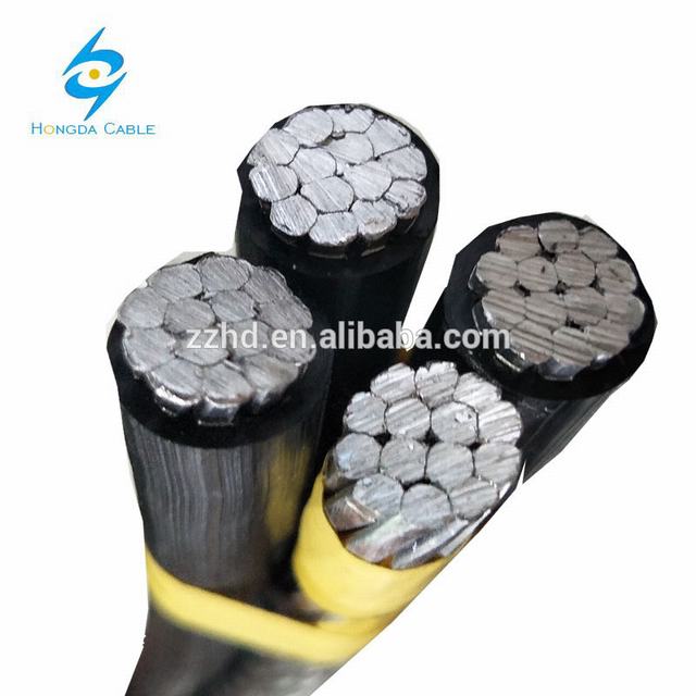 Quadruplex câble ABC d'entrée de câble en aluminium